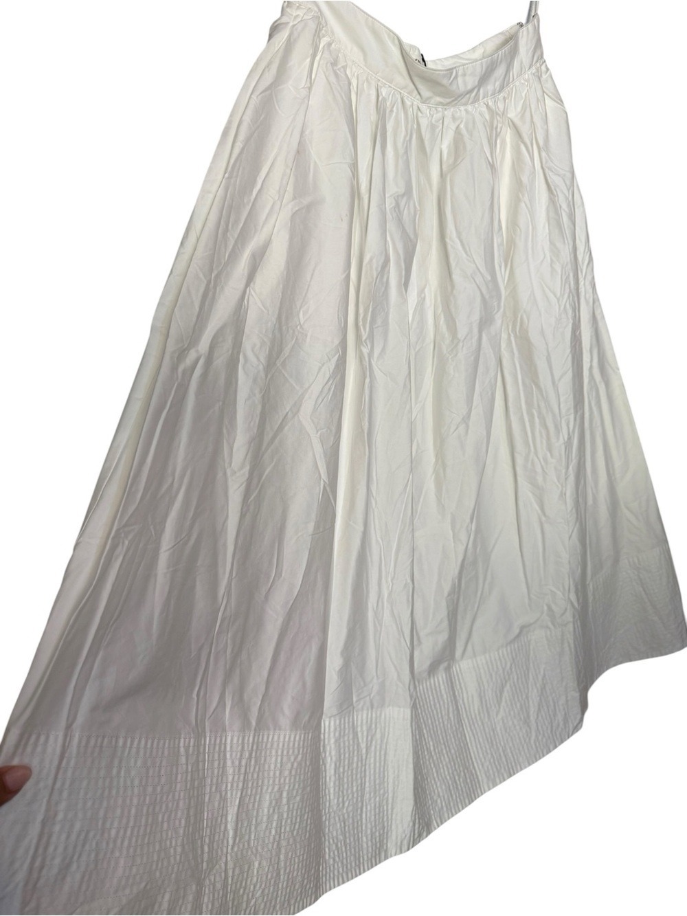 Commense SET White Maxi Dress with Blue Floral Halter - Picture 3 of 15